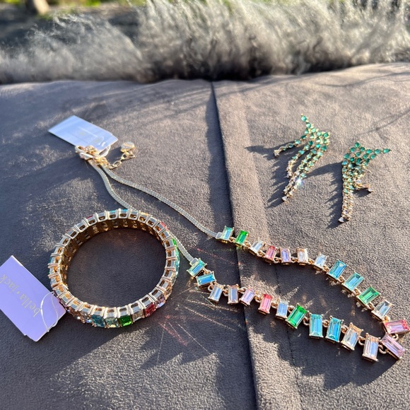 Rainbow Sunset Necklace & bracelet sets bella&jack - Picture 15 of 16